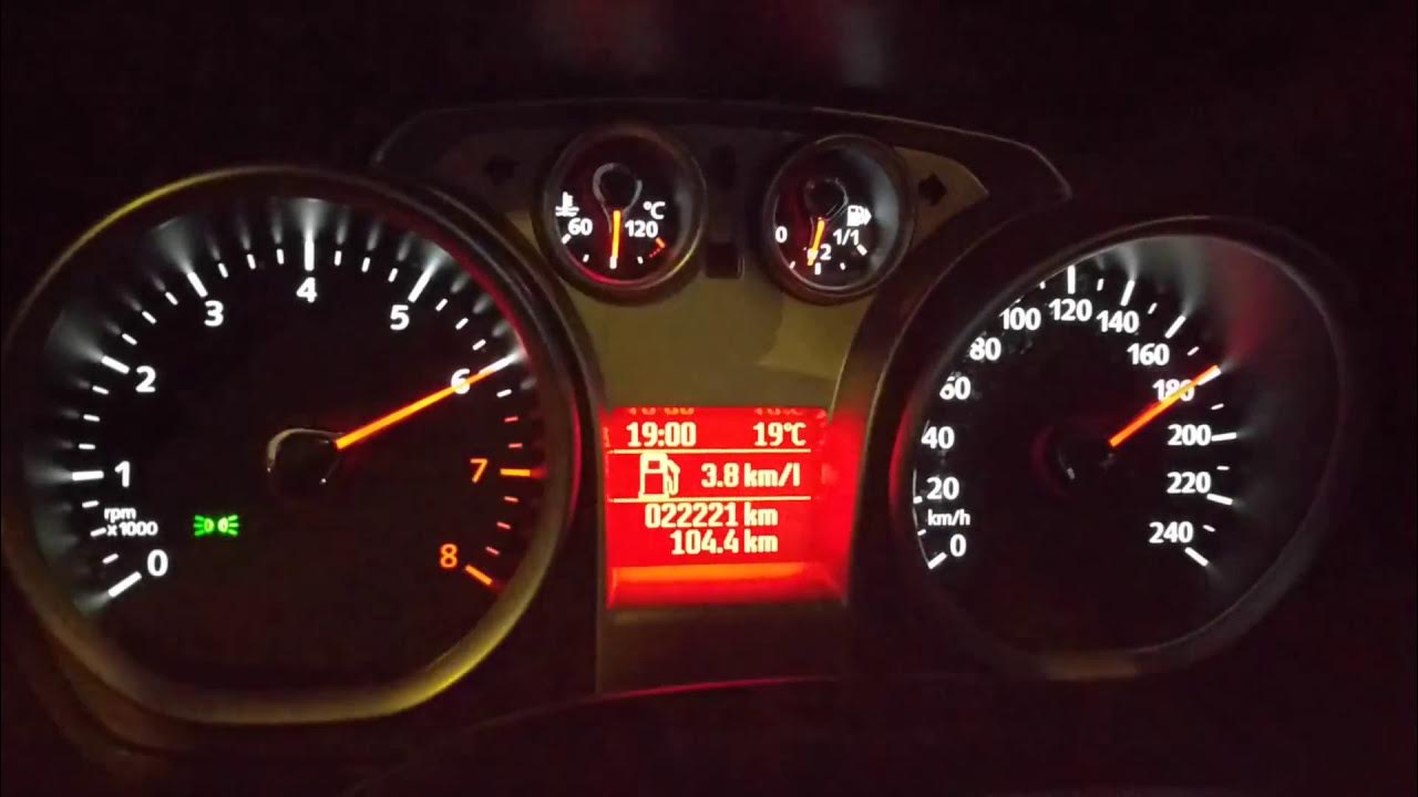 Форд фокус 2 рестайлинг как снять спидометр Ford FOCUS II 2.0 Duratec mod.2009 (2017) 0 - 200 km/h - YouTube