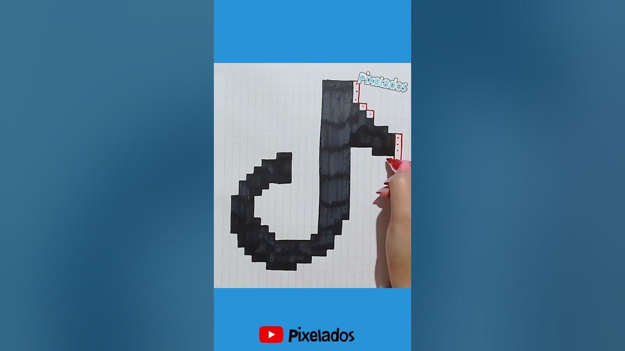 COMO DIBUJAR RUSH - DOORS - ROBLOX PIXEL ART - PIXELADOS 