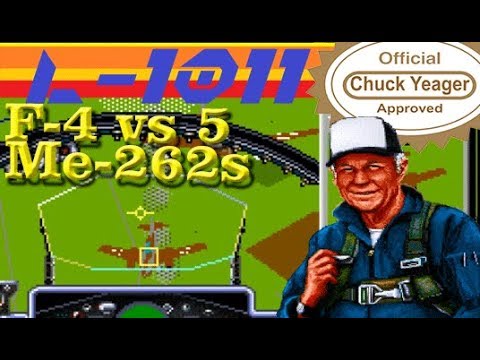 Chuck Yeageru0027s Air Combat - F-4 vs 5 Me-262s