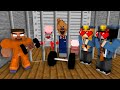 Minecraft, PRISON BREAK Herobrine BODY BUILDER + GIRL Rescue + ICECREAM & SPECIMEN