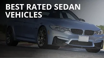5 of the best rated sedan vehicles of 2024