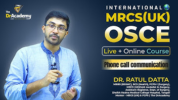 MRCS Part B OSCE Exam Preparation | Phone Call Communication With  Consultant ❤️The DrAcademy !
