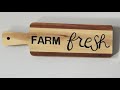 Farm Fresh Cutting Board Signs/Farmhouse Kitchen Decor/Dollar Store