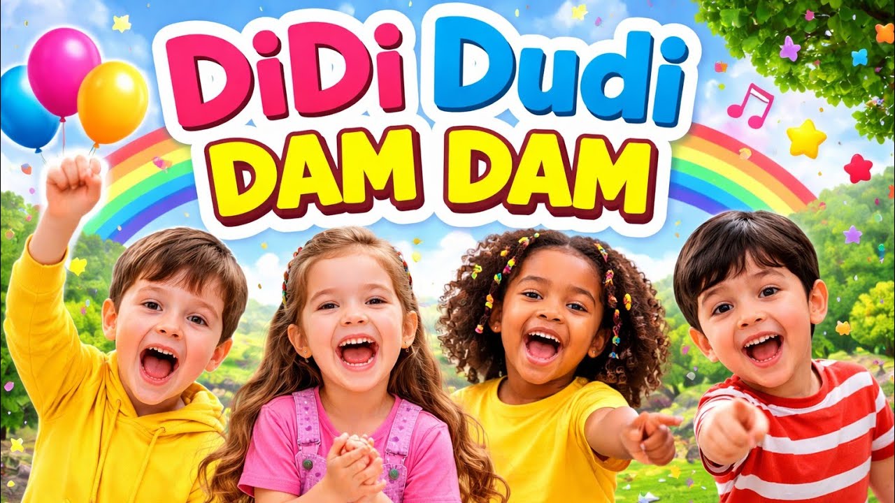 Dudi Dudi Dam Dam Dance | Dodi Dodi Dum Dum Kids Dance | Funny Kids Videos | Kids & Babies Rhymes