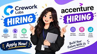 🚨 Crework Labs & Accenture Hiring | AI Engineer Intern & AI/ML Associate | Remote & Bengaluru screenshot 3
