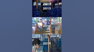 Thumbnail of Your Name  VS  Weathering  With You  VS  Garden of words Comparison #anime