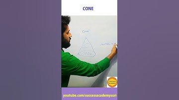 Number of vertices, surface and edges of CONE (English) #successacademyparvezislam #maths