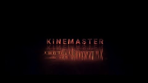 3D Floor Reflecting Intro In Kinemaster | Glitch Intro In Kinemaster