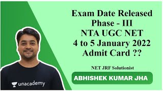 Final Exam Date NTA UGC NET Geography and Other 5 Subjects