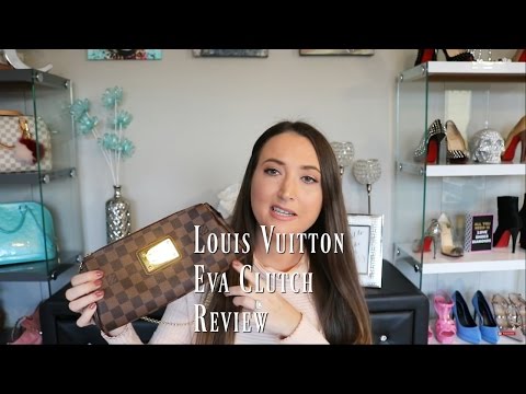 LOUIS VUITTON EVA CLUTCH  REVIEW, WHAT FITS INSIDE, DISCONTINUED