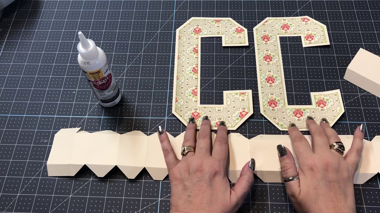 3D Letter Template For Cricut Free