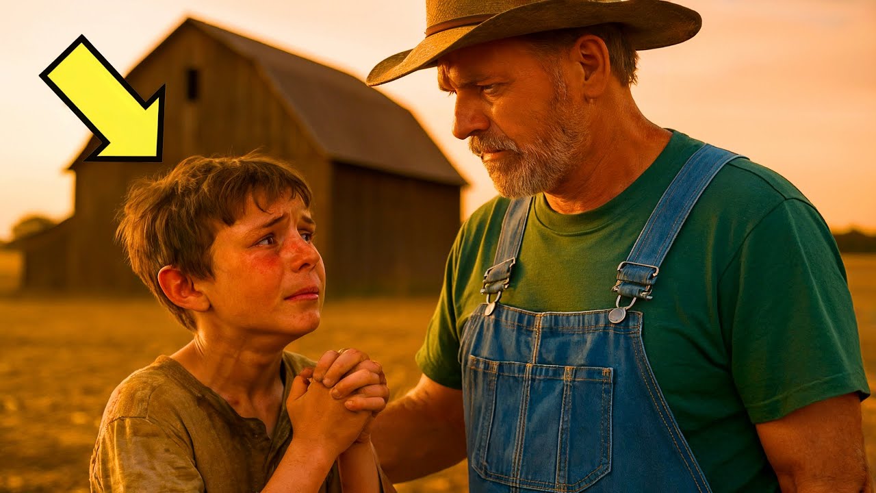 PUIS JE DORMIR DANS LA GRANGE CE SOIR… DIT LE GARÇON, IGNORANT QUE LE FERMIER CHANGERAIT SA VIE
