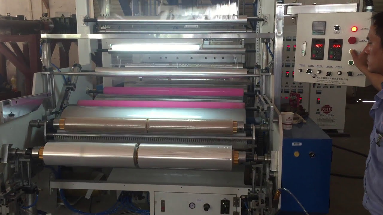 XHD Machinery hot selling high quality one meter stretch film machine video phone beyonce mp3
