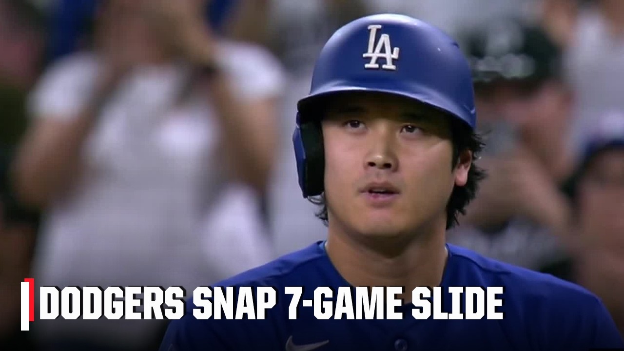 Shohei Ohtani’s go-ahead RBI single helps Dodgers end 7-game losing streak | ESPN MLB