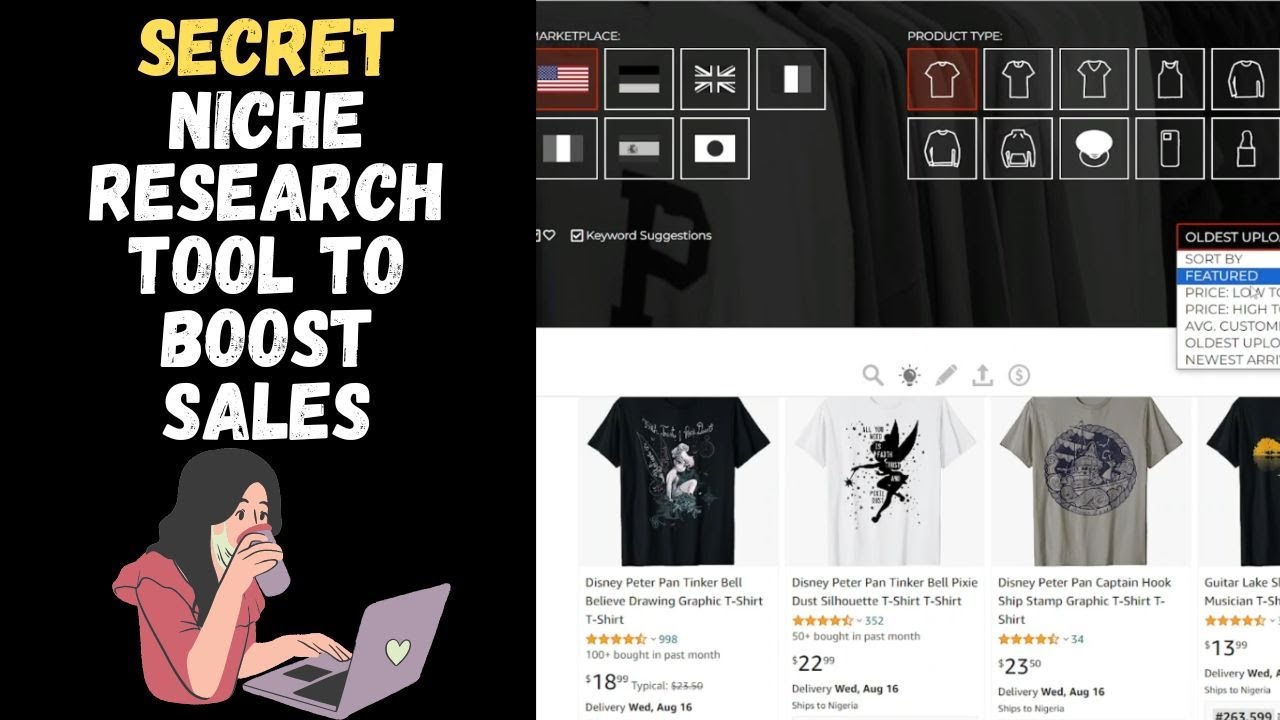 Merch Research This Secret Amazon Merch Research Tool SKYROCKETED MY Sales | Free ...
