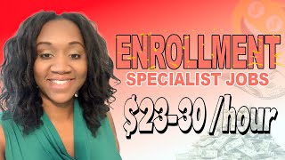 3 EASY NO EXPERIENCE ENROLLMENT SPECIALIST WORK FROM HOME JOBS #remotework #workfromhome