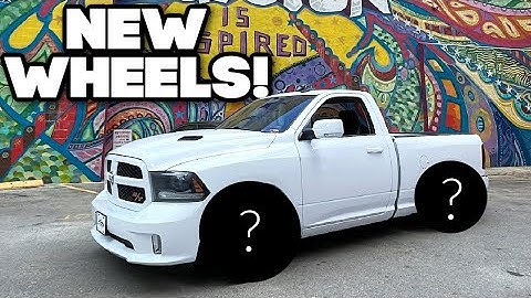 New wheels on my Ram R/T!