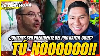 🔴 NO ACEPTARON LA POSTULACIÓN DE REYNALDO EZEQUIEL PARA PRESIDIR. EL COMITE PRO SANTA CRUZ