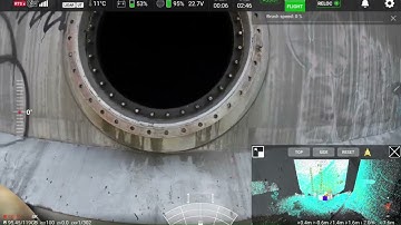 UT Drones - Tank Inspection with the Elios 3 UT