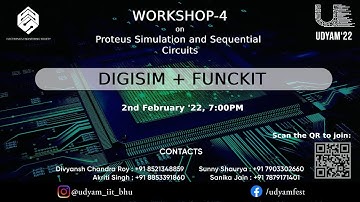 Proteus Simulation and Sequential Circuits || Workshop - 4