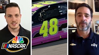 Jimmie Johnson, Alex Bowman discuss transition of No. 48 with Mike Tirico | Motorsports on NBC