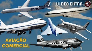 Alguns aviões que mudaram a história da aviação comercial