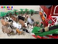 Juguetes de VACAS TOROS 🐮 Sonidos 🎶 + Identifica Colores y Alimentos para niños 🎶🍉🍆 Mimonona Stories
