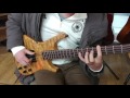Isn't she lovely bass solo cover