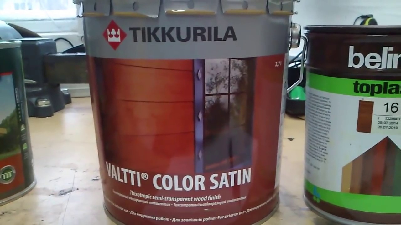 Чем и как красить деревянный дом, сруб, снаружи и изнутри, tikkurila ...