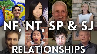 NT, NF, SP, SJ Relationships ft. Wendy, Type Tips Leon, Kathleen, Spacey, Jeffrey, Jamila \u0026 Ron