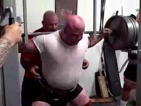 Team Super Training: Jim Sheffield 665 Rev Band Squat