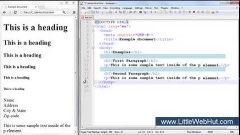 HTML5 Tutorial For Beginners   part 2 of 6   Text