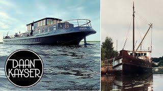 VERWAARLOOSD SCHIP, na 110 jaar weer varend