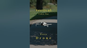 How to film vertical drone video 🎥 🚁