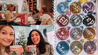 DIY TSwift ornaments, besties reunion & Christmas lights✨🎄 vlogmas 2022 // Nena Shelby