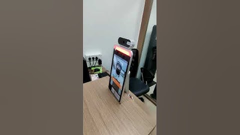 8 inch Al Smart Face Recognition Body Temperature Instruments Device with Door Access Control System