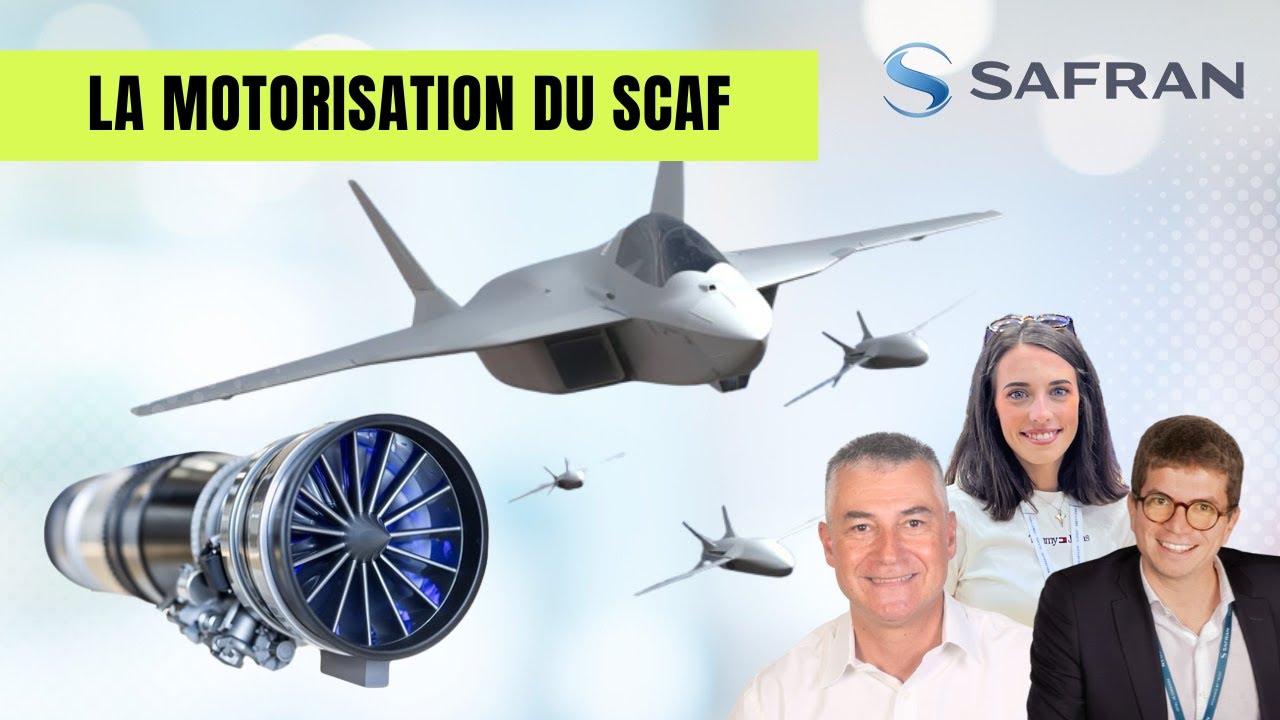 Avion Page De Garde Le SCAF - Le motoriste Safran et le futur avion de chasse français