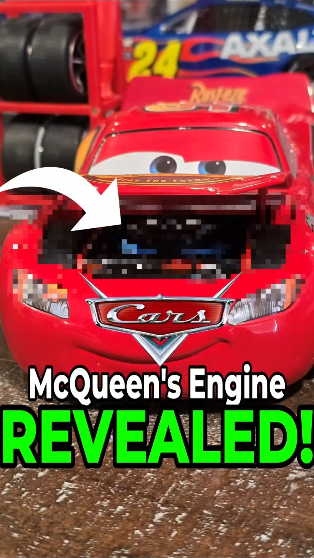 How Lightning McQueen's Engine Was FINALLY Revealed By A DIECAST