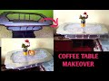 DIY Mirror Coffee Table Makeover