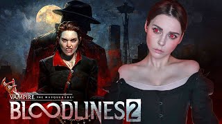 картинка: Vampire: The Masquerade - Bloodlines 2【2025】ОБЗОРНЫЙ СТРИМ