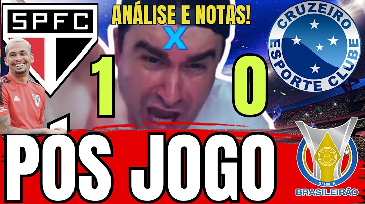 PÓS JOGO: SÃO PAULO 1X0 CRUZEIRO l SUFOCO E VITÓRIA IMPORTANTE l ANÁLISE E NOTAS! LUCIANO SALVOU !