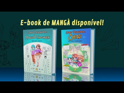 Disponível os E-books - Como desenhar MANGÁ
