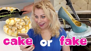 CAKE OR FAKE CHALLENGE : TROUVE LE GÂTEAU ! ♡ VIRGINIE FAIT SA CUISINE