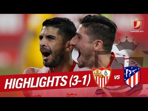 Resumen de Sevilla FC vs Atlético de Madrid (3-1)