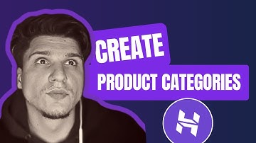 How Do I Create Product Categories Onhostinger Website Builder