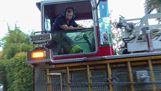 *Tight Squeeze* LAFD Light Force 78 Responding 