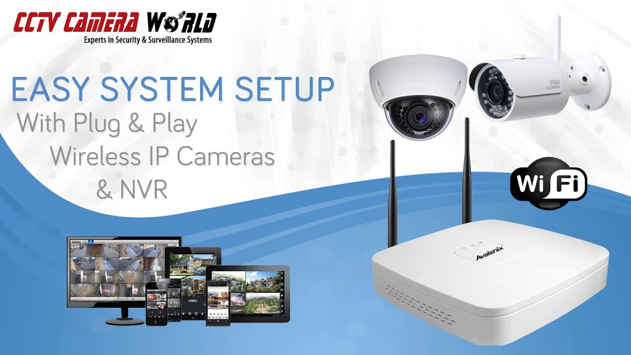 Easy Setup Of Wireless Security Camera Systems - YouTube