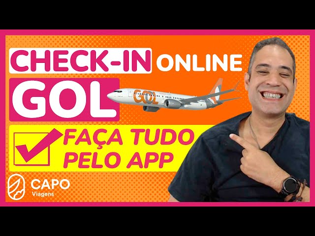 CHECK IN ONLINE GOL (COMO FUNCIONA, APP, COMO FAZER ) 2023 ATUALIZADO 