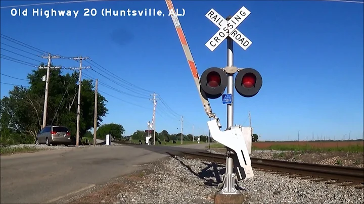 Railroad Crossings of the NS Memphis District East End Part 2 (Decatur, AL to Fackler, AL)