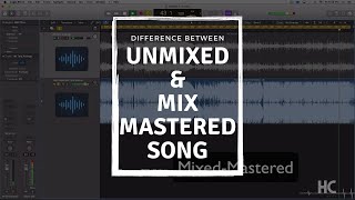 Mixing And Mastering Before And After Song Mastering Mixing Mastering Tutorial Hc Music